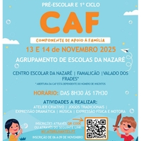 CAF de Novembro 2025 - Interrupção Letiva de Novembro